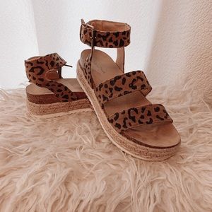 Leopard Print espadrilles